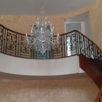 Black Indoor Wrought Iron Balustrade Park Orchards
