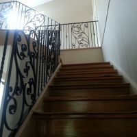 Black Indoor Wrought Iron Balustrade