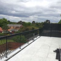 Black Outdoor Wrought Iron Balustrade Kew