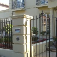 Black Outdoor Wrought Iron Gates