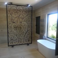 Indoor Ornamental Black Wrought Iron 