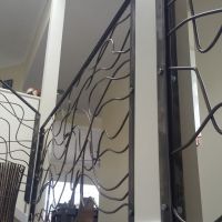 Indoor Ornamental Black Wrought Iron 